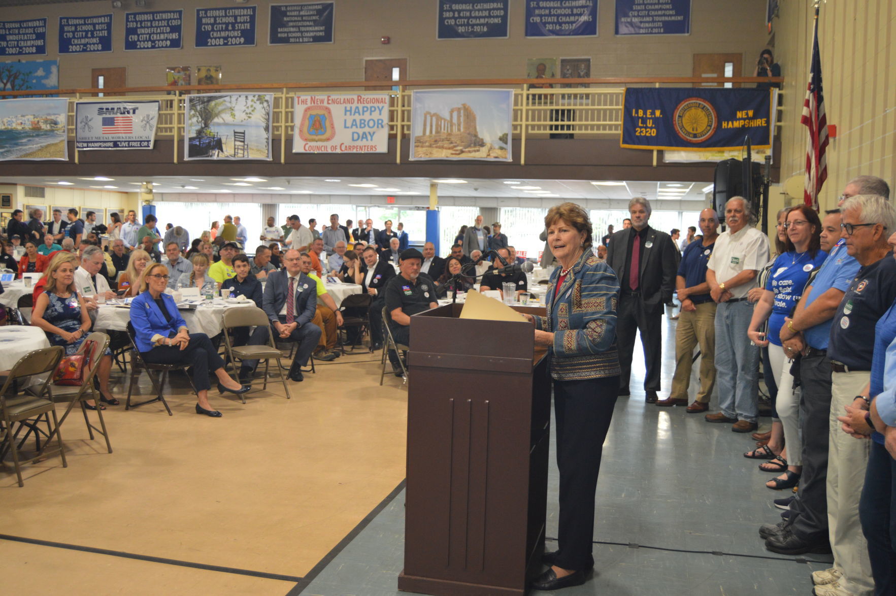 Dems urge unity at Labor Day breakfast